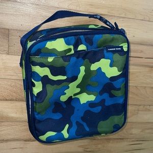 Lands End Kids Insulated EZ Wipe Lunchbox